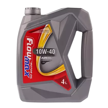 روغن موتور پارس فلومکس مگاتک اکو 10W40 SL با حجم 4 لیتر پلاستیکی