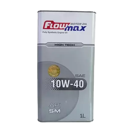 روغن موتور پارس فلومکس هایتک 10W40 مدل SM با حجم 1 لیتر فلزی