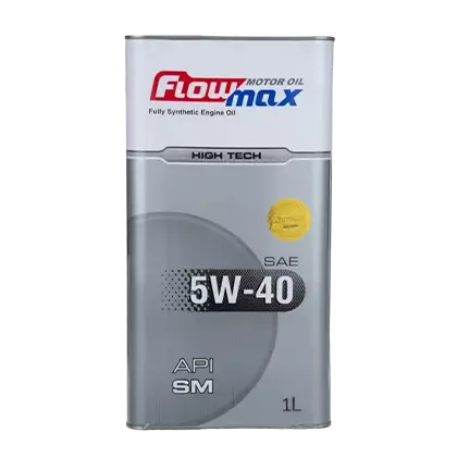 روغن موتور پارس فلومکس هایتک 5W40 مدل SM با حجم 1 لیتری فلزی