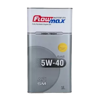 روغن موتور پارس فلومکس هایتک 5W40 مدل SM با حجم 1 لیتری فلزی