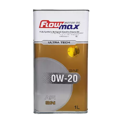 روغن موتور پارس فلومکس اولترا تک 0W20 SN با حجم 1 لیتر فلزی