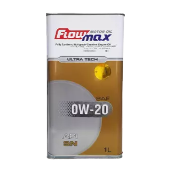 روغن موتور پارس فلومکس اولترا تک 0W20 SN با حجم 1 لیتر فلزی