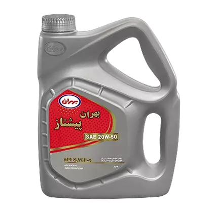 روغن موتور بهران پیشتاز20W50 با حجم 4 لیتر
