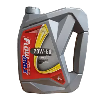 روغن موتور پارس فلومکس مگاتک پریمیوم SL 20W50 با حجم 4 لیتر پلاستیکی