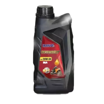 روغن موتور ايرانول موتورو 20W50 SL با حجم 1 ليتر پلاستیکی