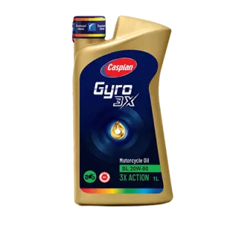 روغن موتور سیکلت جیرو کاسپین SL 20W50 MA با حجم یک لیتر