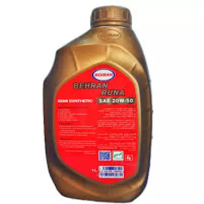 روغن موتور بهران رانا 20W50 نیمه سنتتیک حجم 1 لیتر پلاستیکی بیونیک